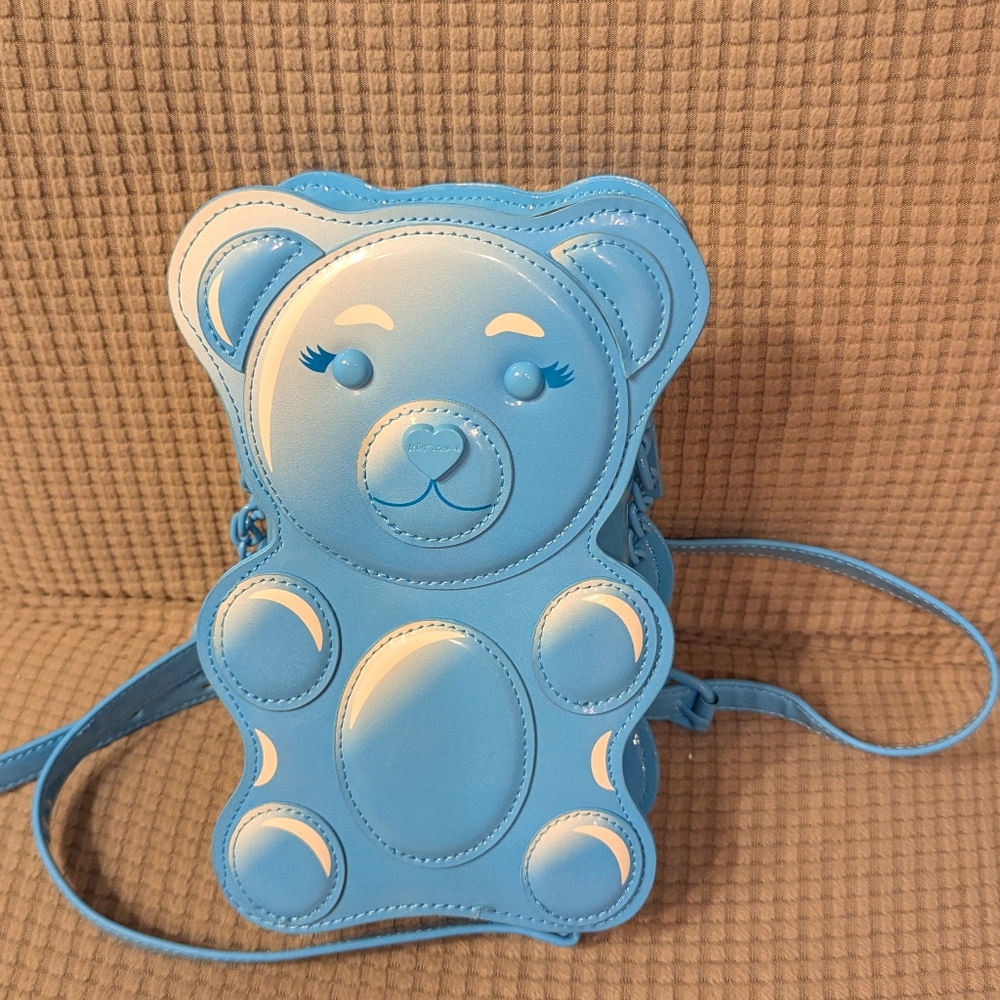 Betsey Johnson Kitsch XO Candy Teddy Gummy Bear Crossbody Bag